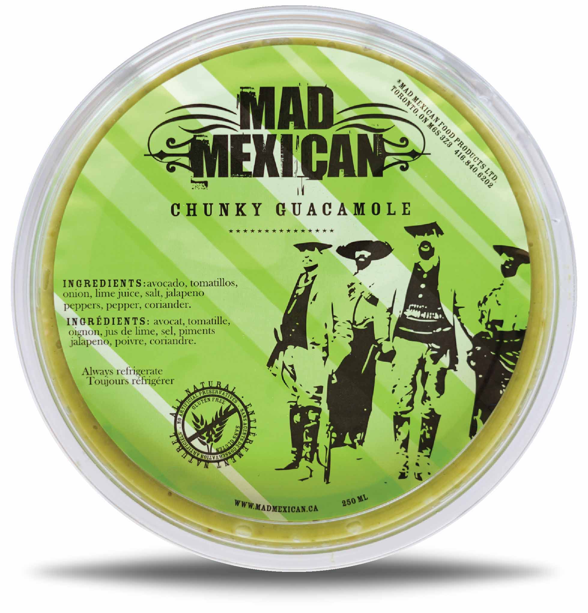 Authentic Mexican guacamole 