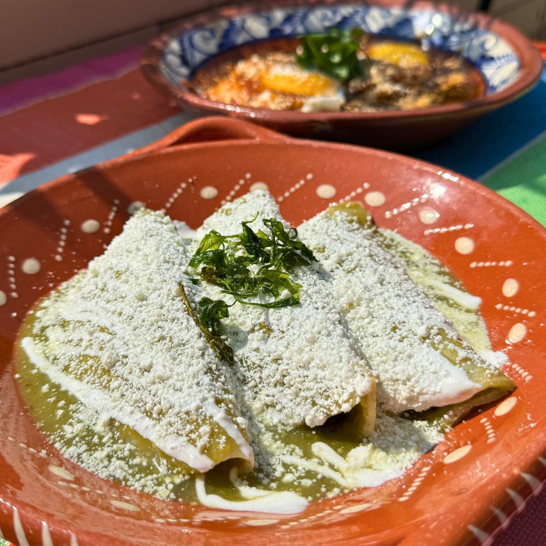 Enchiladas Verdes