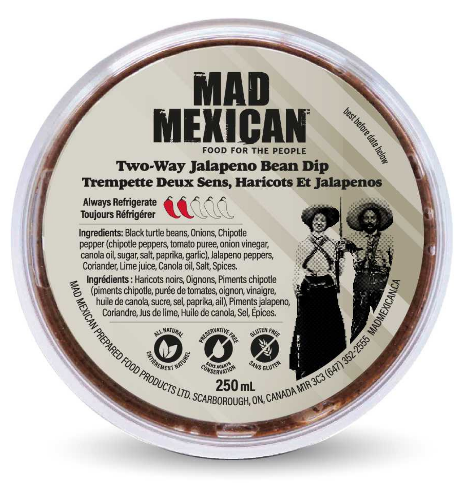 Authentic Mexican Black Bean dip 