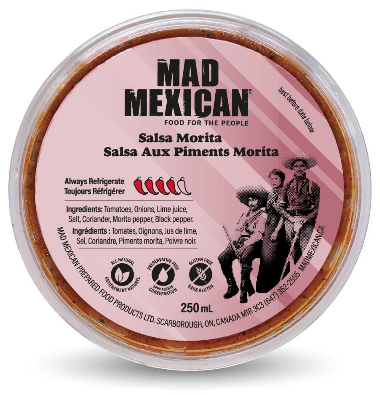 Authentic Mexican Salsa Morita 